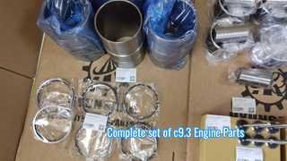 مجموعه کامل قطعات موتور C9.3