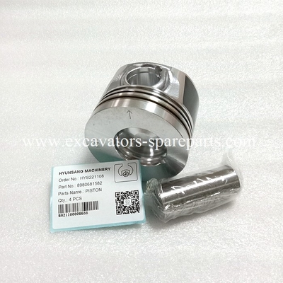 Excavator Engine Parts Piston 8980681582 8-98068-158-2 For ZX85