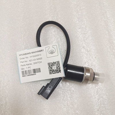 High Sensitivity Pressure Switch 421-43-32922 4214332922 For WA380 WA470 WA500