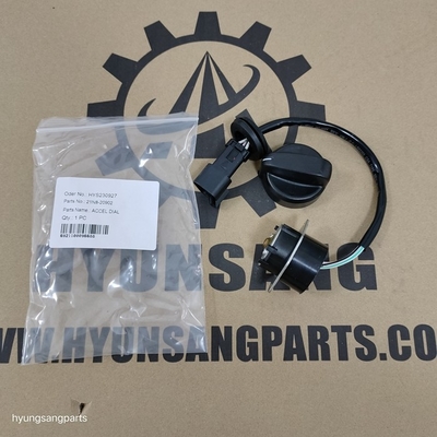 Hyunsang Excavator Spare Parts Accel Dial 21N8-20902 21N820902 For R200W7 R160LC7 R180LC7 R210LC7 R210LC7H