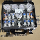 Hyunsang Hydraulic Pressure Gauge Test Kit with 5 Gauges 5 Test Hoses
