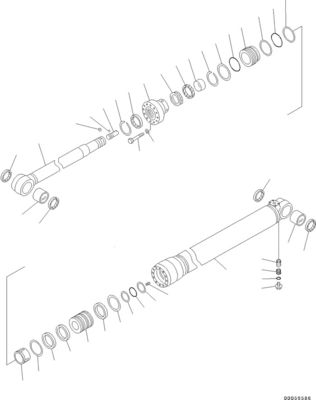 Hyunsang Parts Dust Seal 07145-00070 0714500070 For PC130-8 PC160LC-8