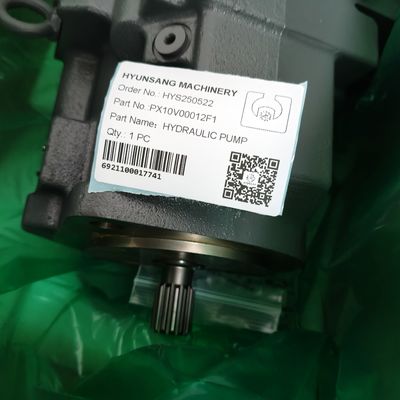 Hyunsang Excavator Parts HYDRAULIC PUMP PX10V00012F1 For E30SR, E30BSR, E35B, E35SR