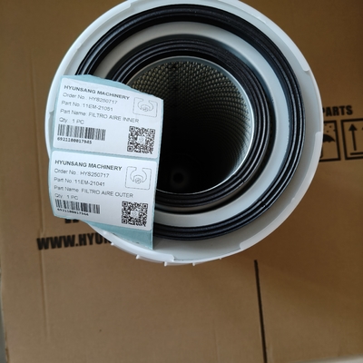 Excavator Parts FILTER 11EM-21041 11EM-21051 For 100D-7, 110D-7E, 110DE, HL730-7