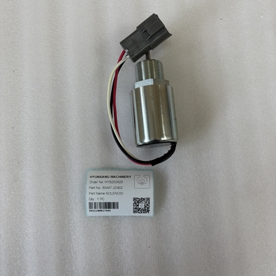 Excavator Parts Solenoid 30A87-20402 Fits Mitsubishi L2E, L3E Engine