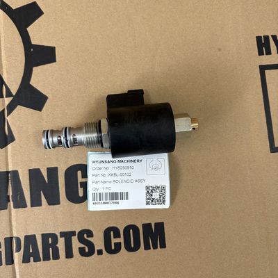 Excavator Parts SOLENOID ASSY XKBL-00102 For HL740-9A HL740-F HL740TM-9A HL740TM-F