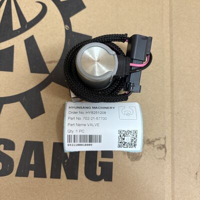 Hyunsang Excavator Parts 702-21-57700 Main Pump Solenoid Valve for PC200-7 PC220-7 PC200-8