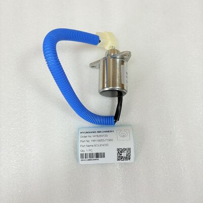 Hyunsang Excavator Parts YM-119653-77950 Stop Solenoid