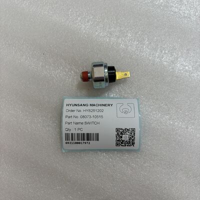 Hyunsang Excavator Parts Switch 08073-10515 For PC400-6 S6D140E