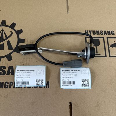 Excavator Spare Parts Oil Level Sensor 7861-92-4210 SEAL 7861-91-4220 For PC200-6