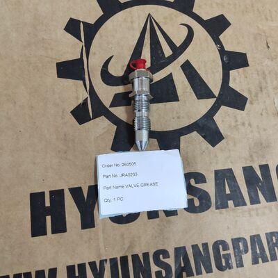 Excavator Parts Greasse Valve JRA0233 For JS110 JS115 JS130 JS145 JS150 JS160