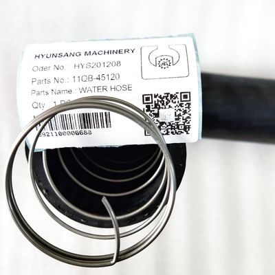 Spare Parts For Excavator Water Hose 11QB-45120 11QB-26010 11QB-25011 For Hyundai R480LC-9S