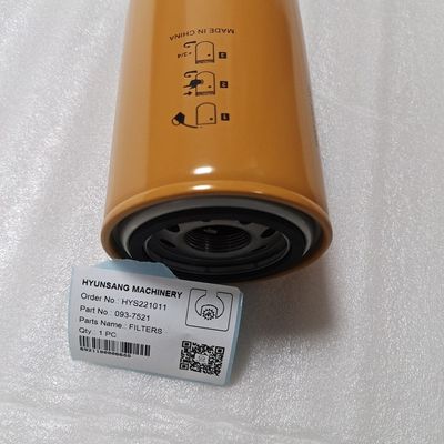 Excavator Oil Filter 093-7521 0937520 For 329D 336D 330CL 330CLN