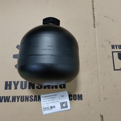 Hyunsang Accumulator Excavator Spare Parts 81L1-0003 For Hyundai R130W3 R170W3 R200W3 R140W7