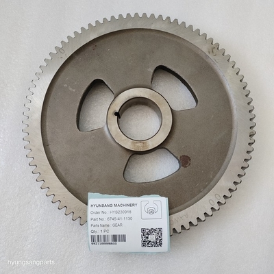 Gear 6745-41-1130 6745411130 6745-41-1131 For Excavator PC300 PC350 WA430