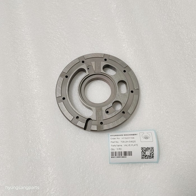 Hyunsang Excavator Spare Parts Valve Plate Barrel 708-2H-04620 7082H04620 For PC400 PC450