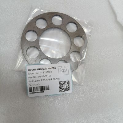 Hyunsang Excavator Spare Parts RETAINER PLATE PSV2-55T-2 برای پمپ هیدرولیک کایابا