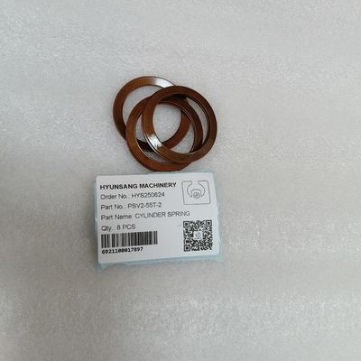 Hyunsang Excavator Spare Parts CYLINDER SPRING PSV2-55T-2 برای پمپ هیدرولیک کایابا
