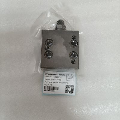 Hyunsang Excavator Parts 723-40-70100 Pressure Reducing Valve for 6D102 PC200-6