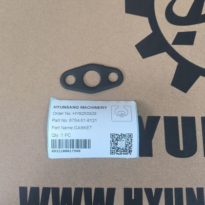 Hyunsang Excavator Parts GASKET 6754-51-8121 For D51EX/PX PC200 PC220LL PC240 PC290 PC360
