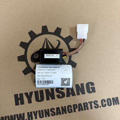 Hyunsang Parts Relay 129211-77920 For ZX17U-2, ZX17UNA-2, ZX30U-3F, ZX33U-3F