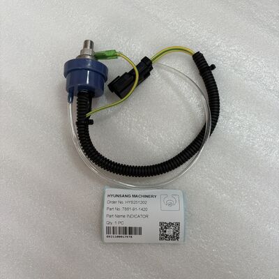 Hyunsang Pressure Sensor 7861‑91‑1420 7861911420 for PC200‑7 PC200‑8