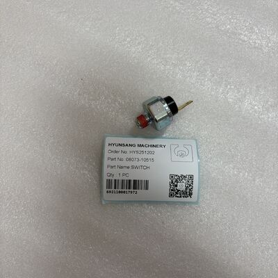 Hyunsang Excavator Parts Switch 08073-10515 For PC400-6 S6D140E