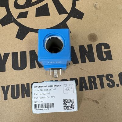 Hyunsang Excavator Parts Solenoid Coil 507848 507847
