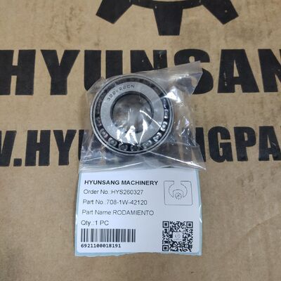 Hyunsang Excavator Parts Bearing 708-1W-42120 For PC600-8  D275A D375A