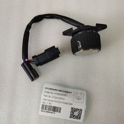 Excavator Parts Throttle Knob Switch 21Q4-20812 For R140-9 R210-9 220-9 320-9