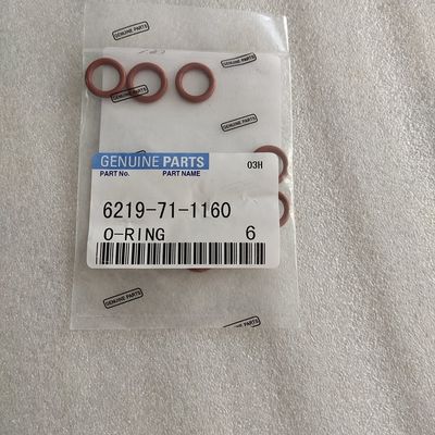 Pack Of 6 Seal Injector Komatsu Gasket 6219-71-1160 6219711160