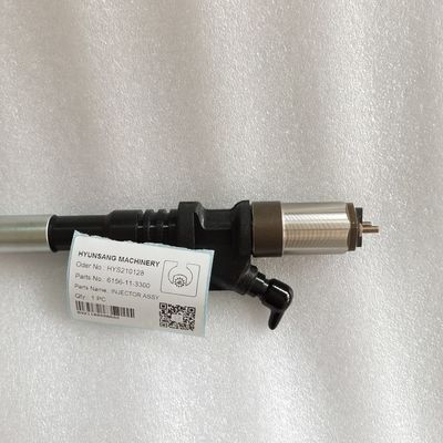 Injector Assy 6156-11-3300 20Y-54-39511 YM129503-53000 For  PC400 SA6D125E-3B-7