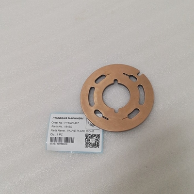 Hyunsang Excavator Parts Valve Plate Right 1845C K9004385 120-5724 0451003